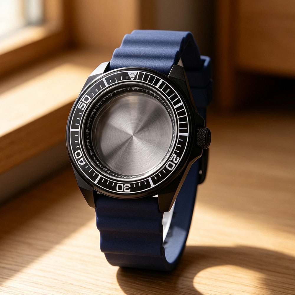 Citizen Watch Tsuyosa - Czarna koperta zegarka 43MM, szkło szafirowe,