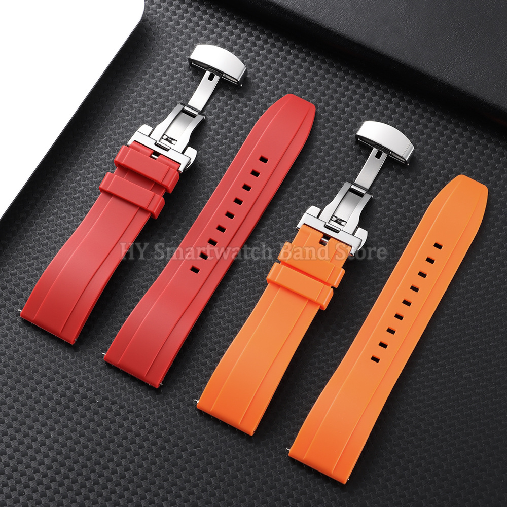 Pasek silikonowy do zegarka 18 – Suede Strap Watch recenzja i cena