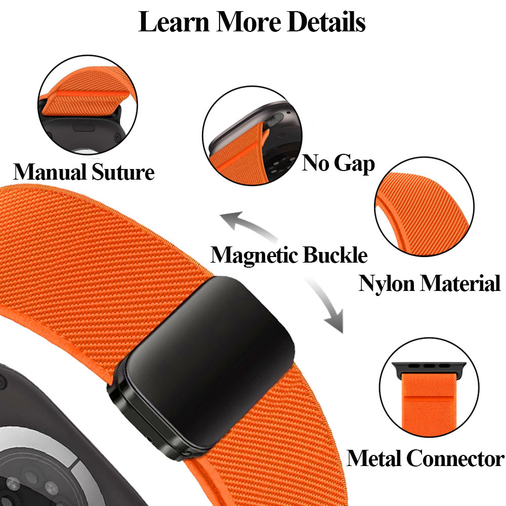 Pasek z nylonowej pętelki do A – Milanese Loop Magnetic recenzja i cena