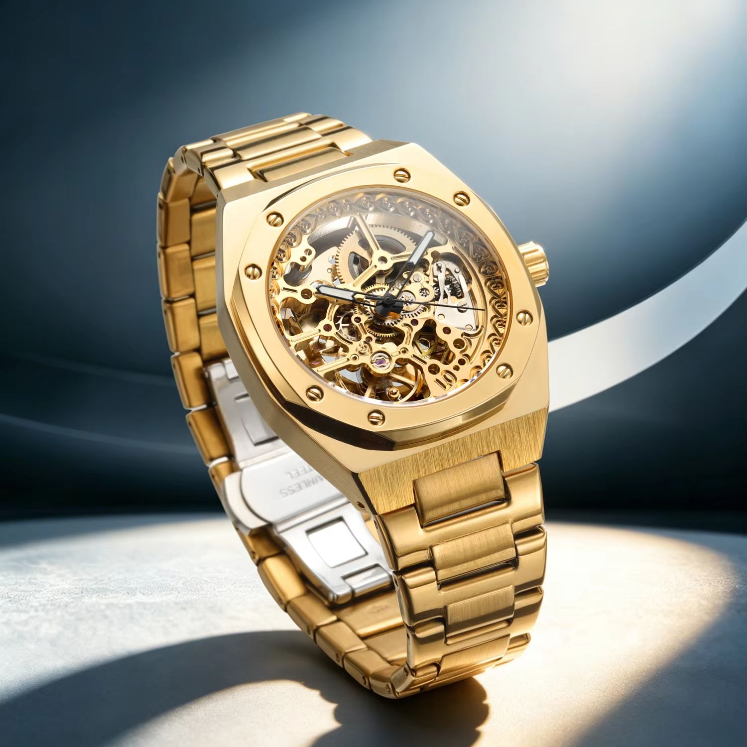 Zegarek mechaniczny Forsining  – Patek Philippe Watch Nautilus recenzja i cena