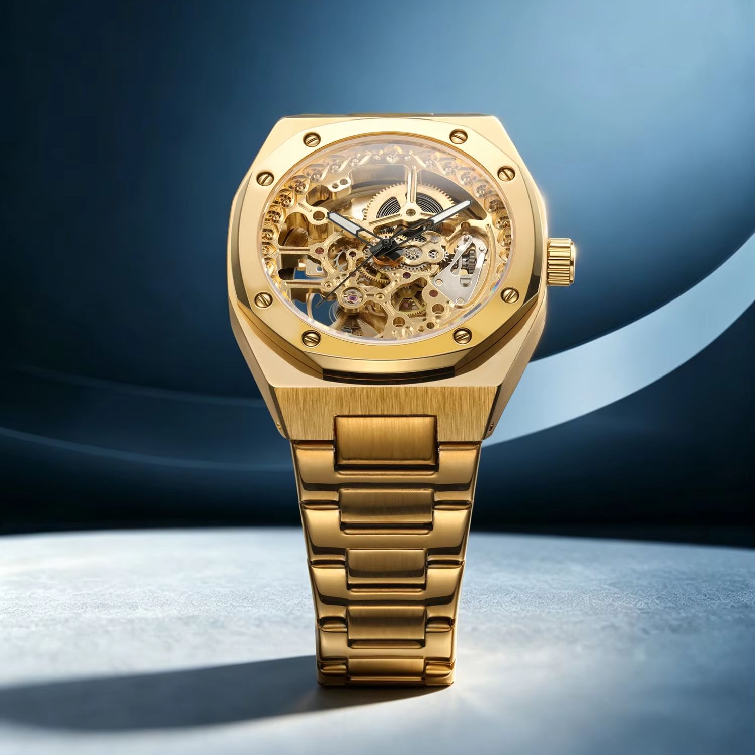 Zegarek mechaniczny Forsining  – Patek Philippe Watch Nautilus recenzja i cena