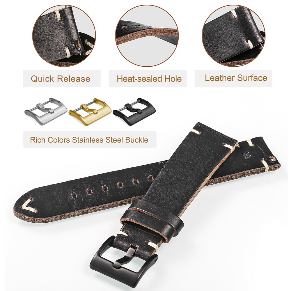 Hemsut skórzane paski do zegar – Suede Strap Watch recenzja i cena