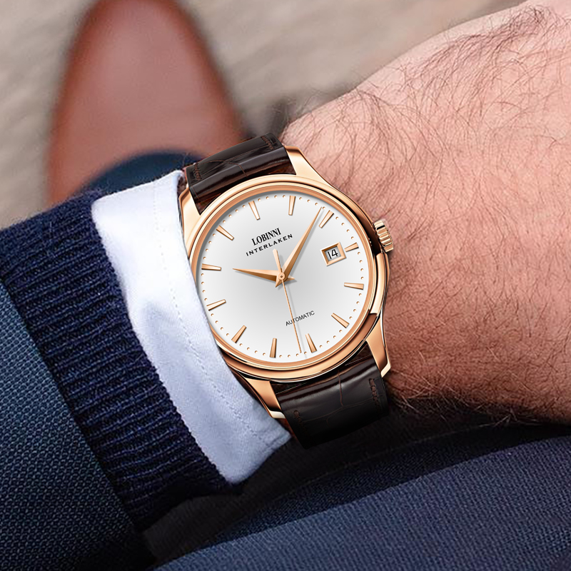 LOBINNI L12026 Męski Zegarek M – Omega Watch Constellation recenzja i cena