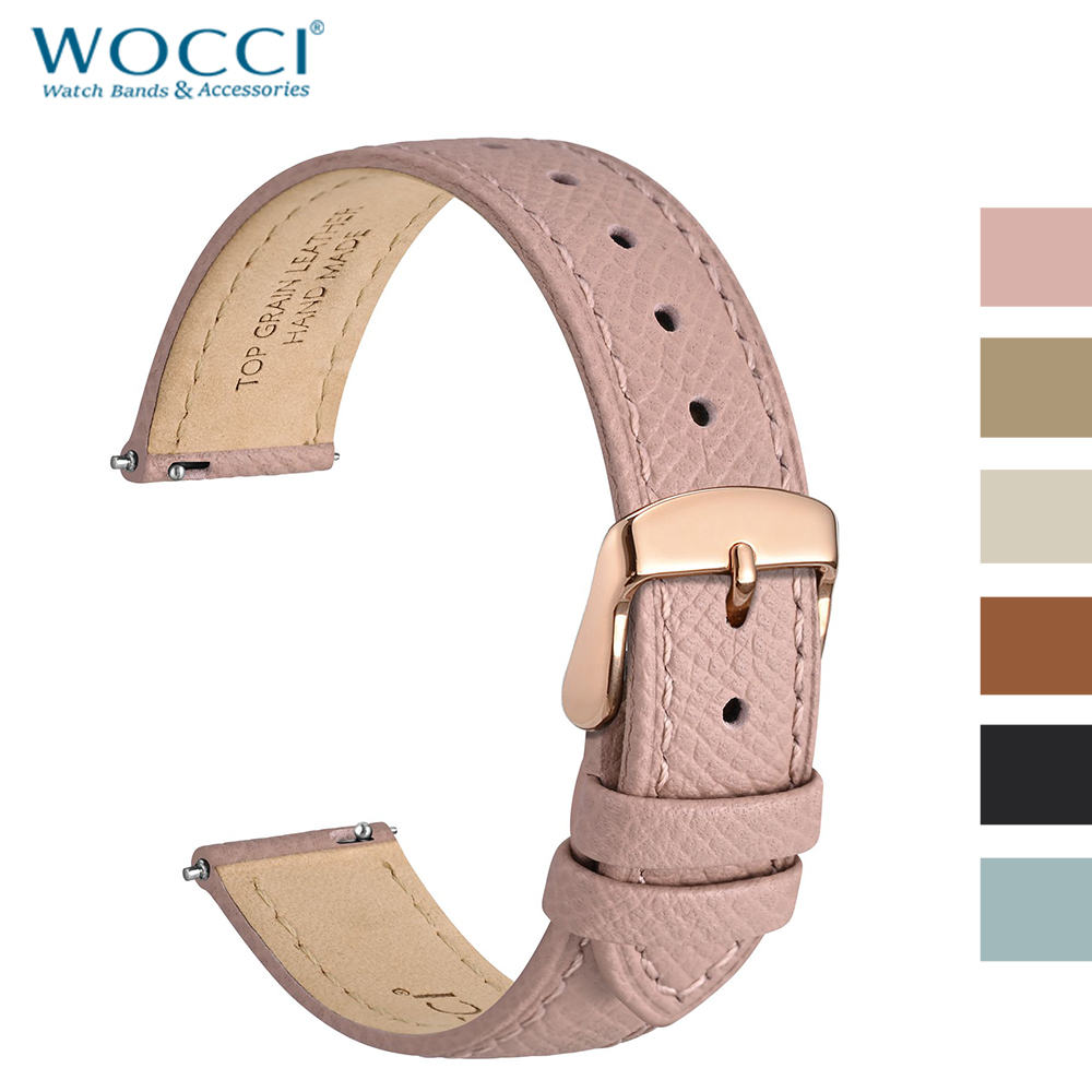 WOCCI Top Grain Leather Watch  – Suede Strap Watch recenzja i cena