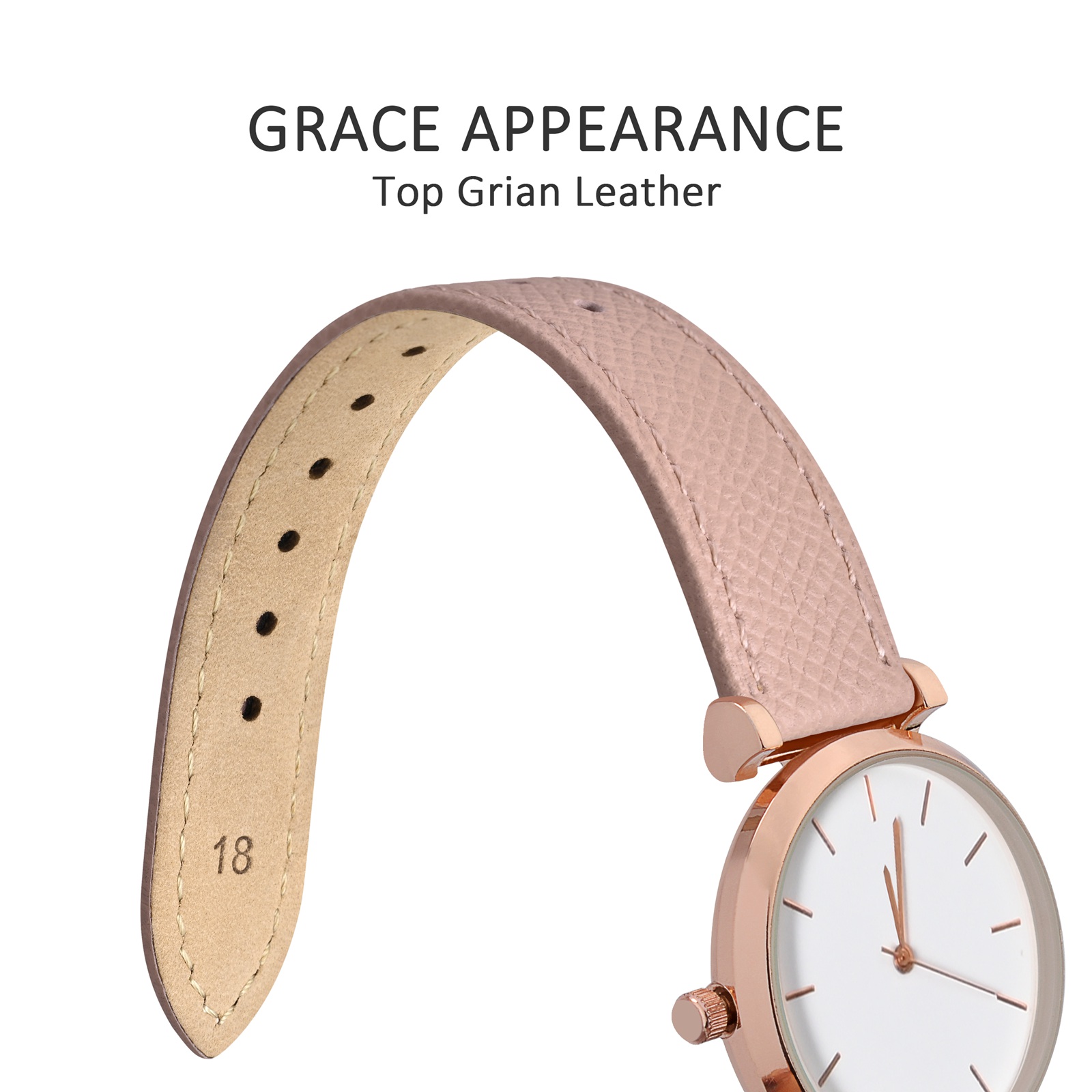 WOCCI Top Grain Leather Watch  – Suede Strap Watch recenzja i cena